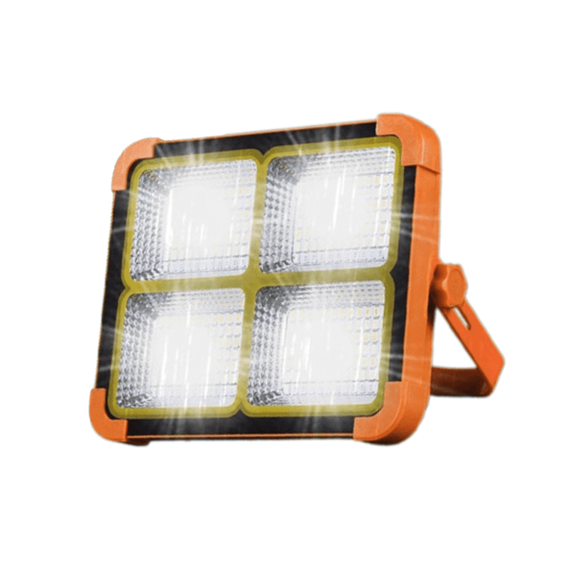 Refletor LED Solar com PowerBank - Acampamento