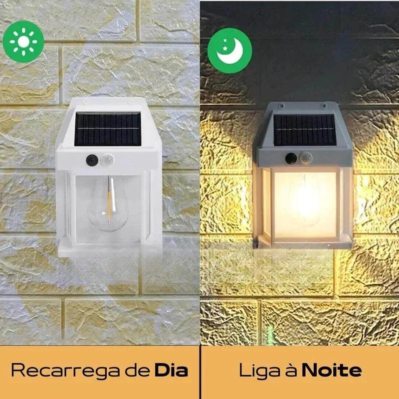 Luminária Solar + Brinde Exclusivo - Baú Shops