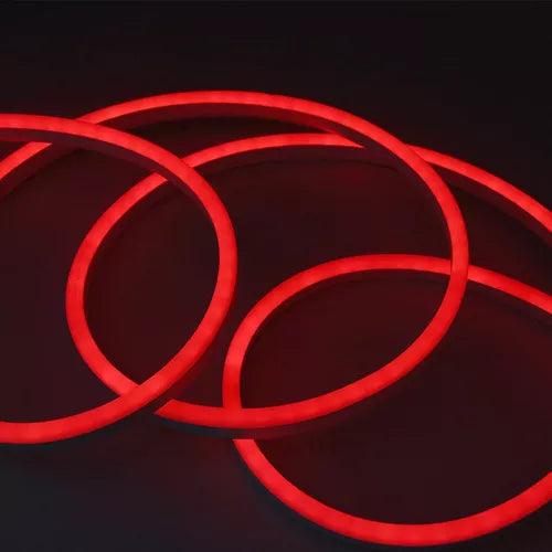 Fita Led Neon Flex Rolo 100 metros 12v Vermelho - Baú Shops