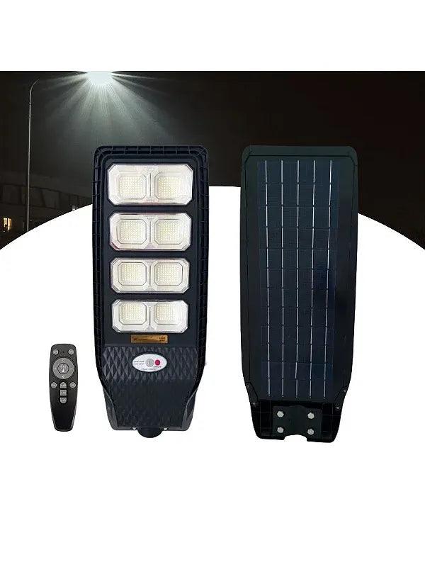 Luminaria Publica Solar LED Branco Frio Premium | Performance Superior - Baú Shops