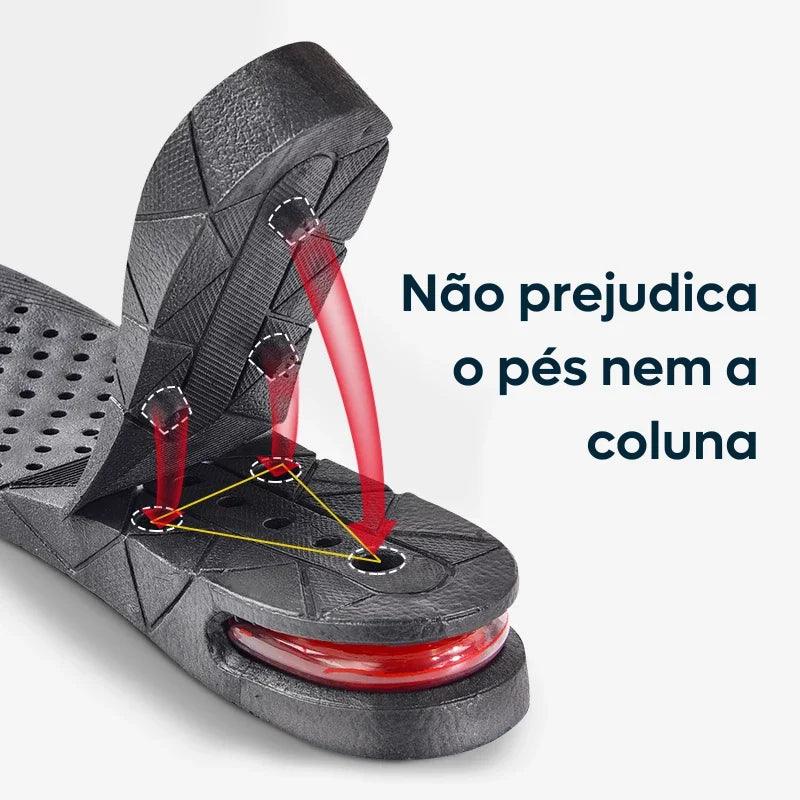 Palmilha para Aumentar Altura | Kit Completo Até 9cm - SERVE EM QUALQUER NUMERAÇÃO - Baú Shops