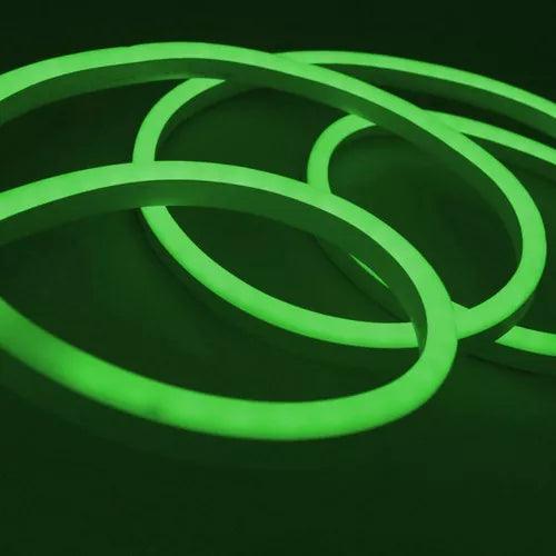 Fita Led Neon Flex Rolo 100 metros 12v Verde - Baú Shops