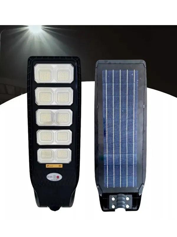 Luminaria Publica Solar LED Branco Frio Premium | Performance Superior - Baú Shops