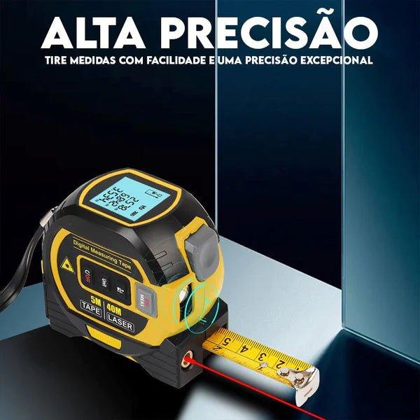 Trena Digital Laser PRO 60 metros [ALTA PRECISÃO]