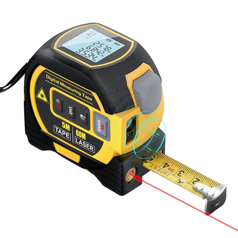 Trena Digital Laser PRO 60 metros [ALTA PRECISÃO]